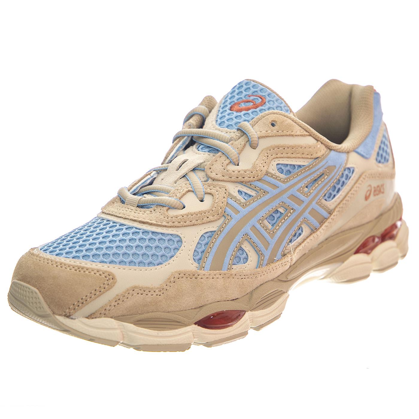 Gel-Nyc Harbor Blue / Wood Crepe - Scarpe Profilo Basso Uomo Multicolore 1203A372-401  ASICS 