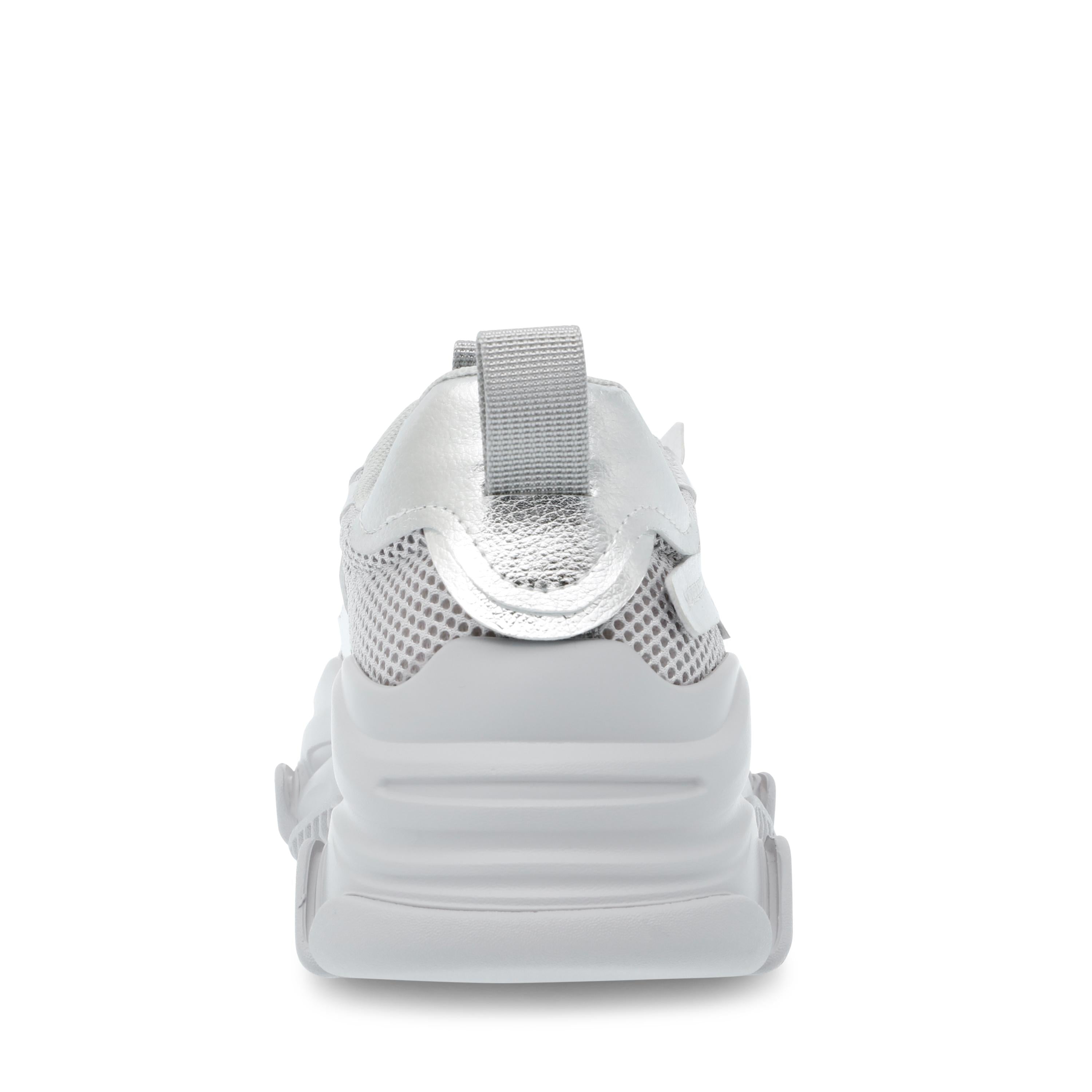 Possession Silver - Scarpe Stringate Profilo Basso Donna Argento SMPPOSSESSION-SIL  STEVE MADDEN 