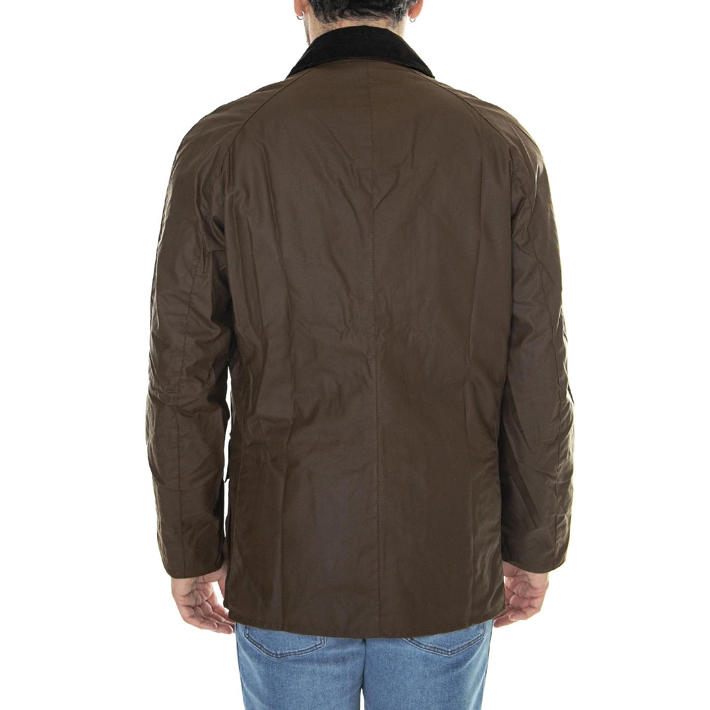 Ashby Wax Jacket Bark - Giacca Invernale Uomo Marrone MWX0339-BR31 . BARBOUR 
