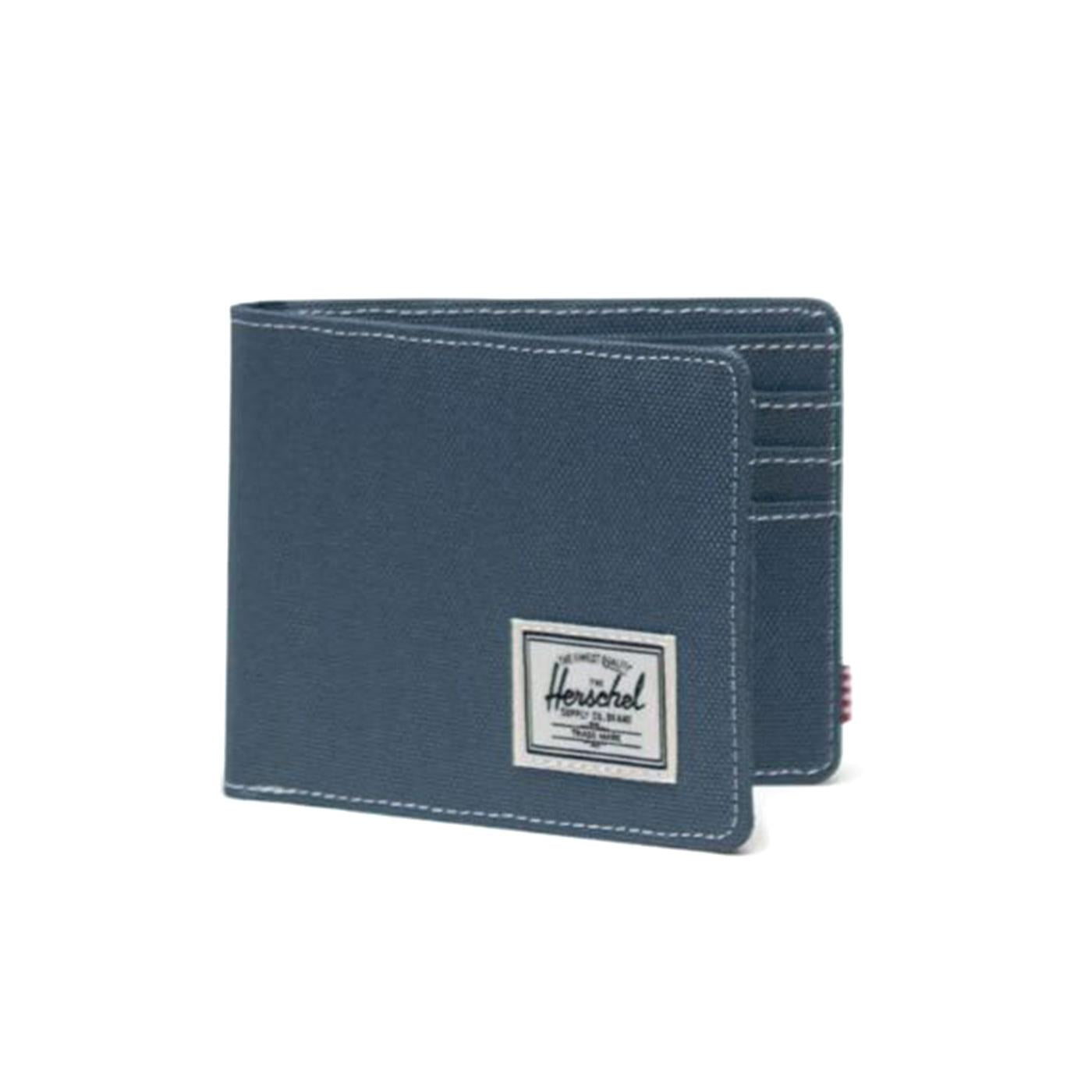 Herschel Roy Wallet Blue Mirage White Stitch - Portafogli Blu 30072 06105 HERSCHEL 