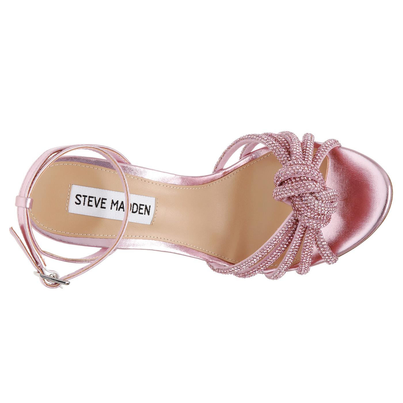 Bedazzle Blush Microsuede + Rhinestones - Sandali Donna Rosa SMSBEDAZZLE-BLU  STEVE MADDEN 
