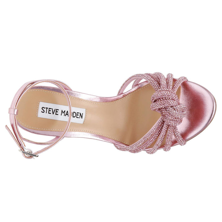 Bedazzle Blush Microsuede + Rhinestones - Sandali Donna Rosa SMSBEDAZZLE-BLU  STEVE MADDEN 