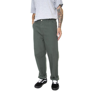 Single Knee Pant Boxwood Rinsed - Pantaloni Denim Jeans Uomo Blu I026463-0WH02  CARHARTT WIP 