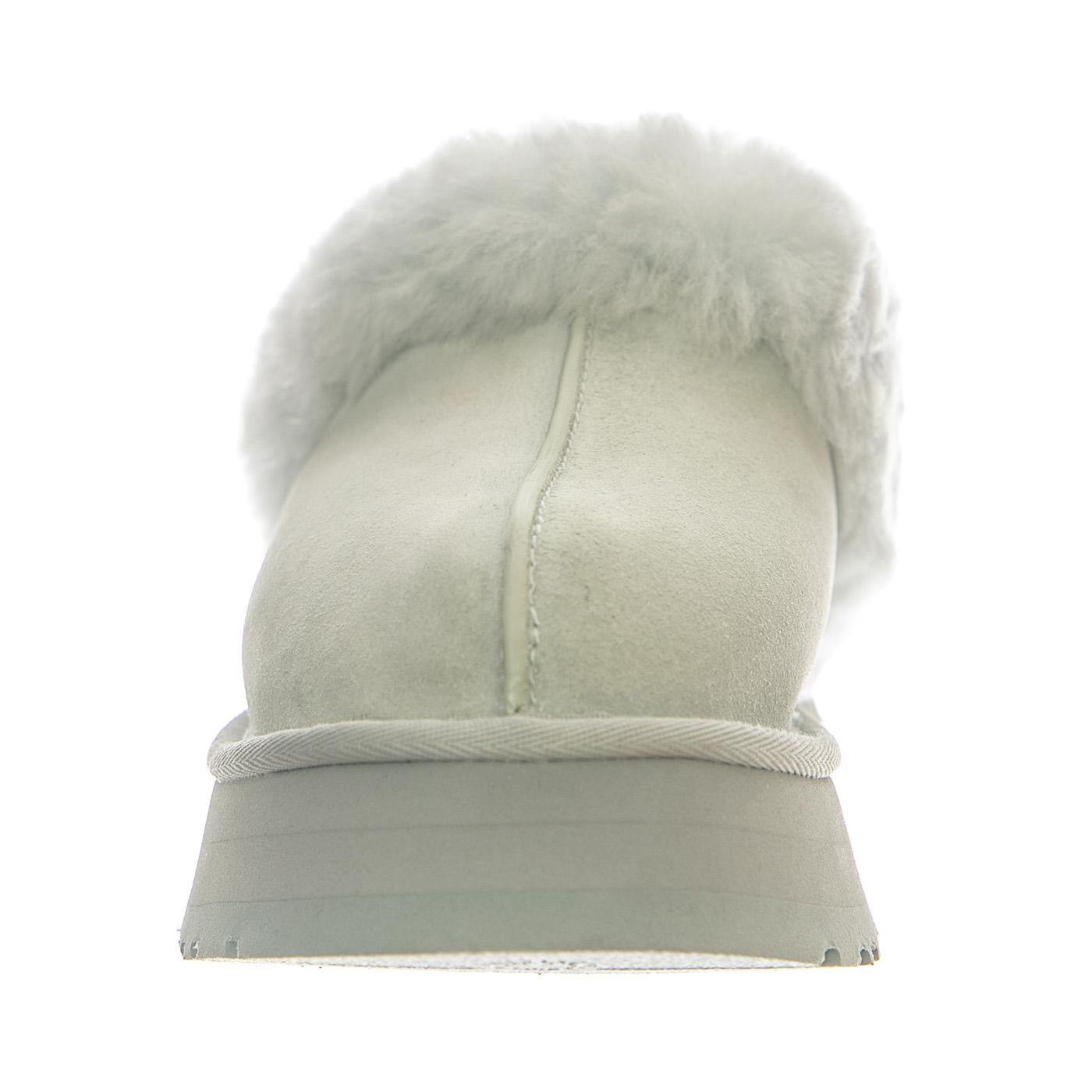 W Disquette White -- Pantofole Donna Verdi 1122550 BLK UGG 