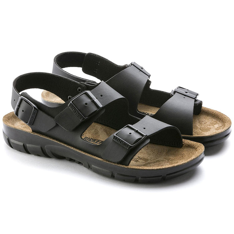 M' Kano SFB Black, Birko Flor - Sandali Uomo Neri 500781  BIRKENSTOCK 