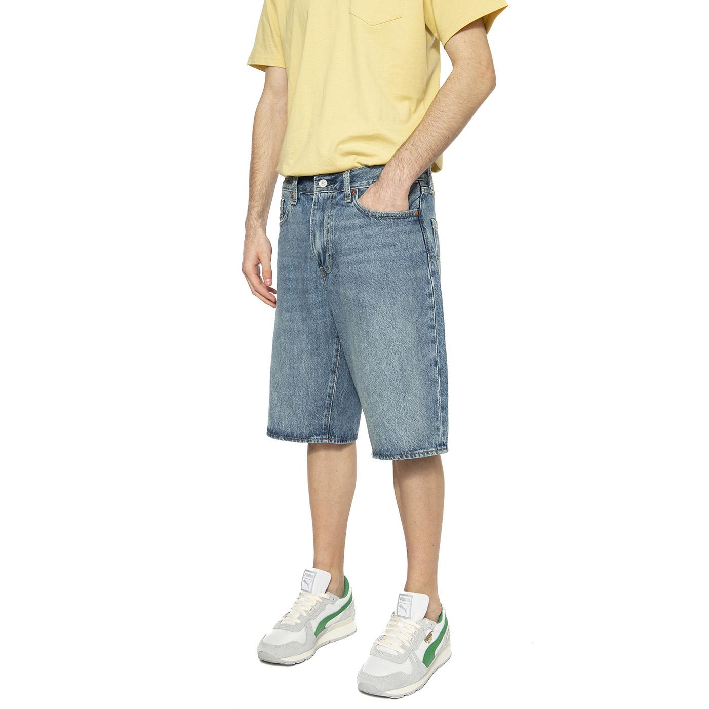 478 Baggy Short My Frequency - Bermuda Denim Jeans Uomo Blu 001JM-0005  LEVIS 