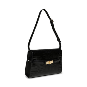 BMagnify Black / Gold - Borsa a Tracolla Nera SMABMAGNIFY-B-G  STEVE MADDEN 
