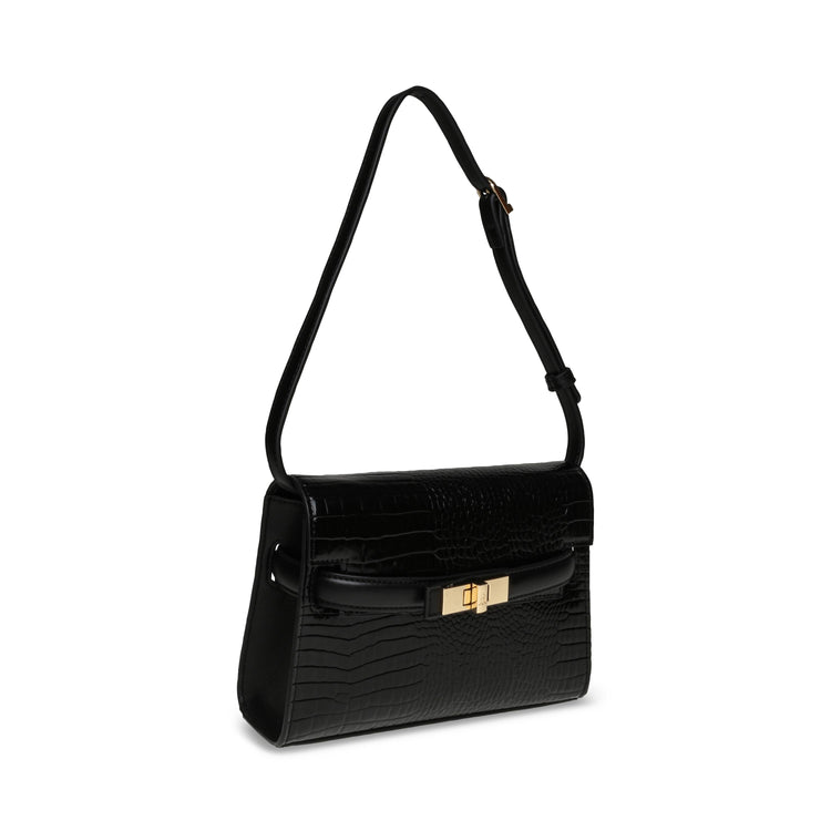 BMagnify Black / Gold - Borsa a Tracolla Nera SMABMAGNIFY-B-G  STEVE MADDEN 