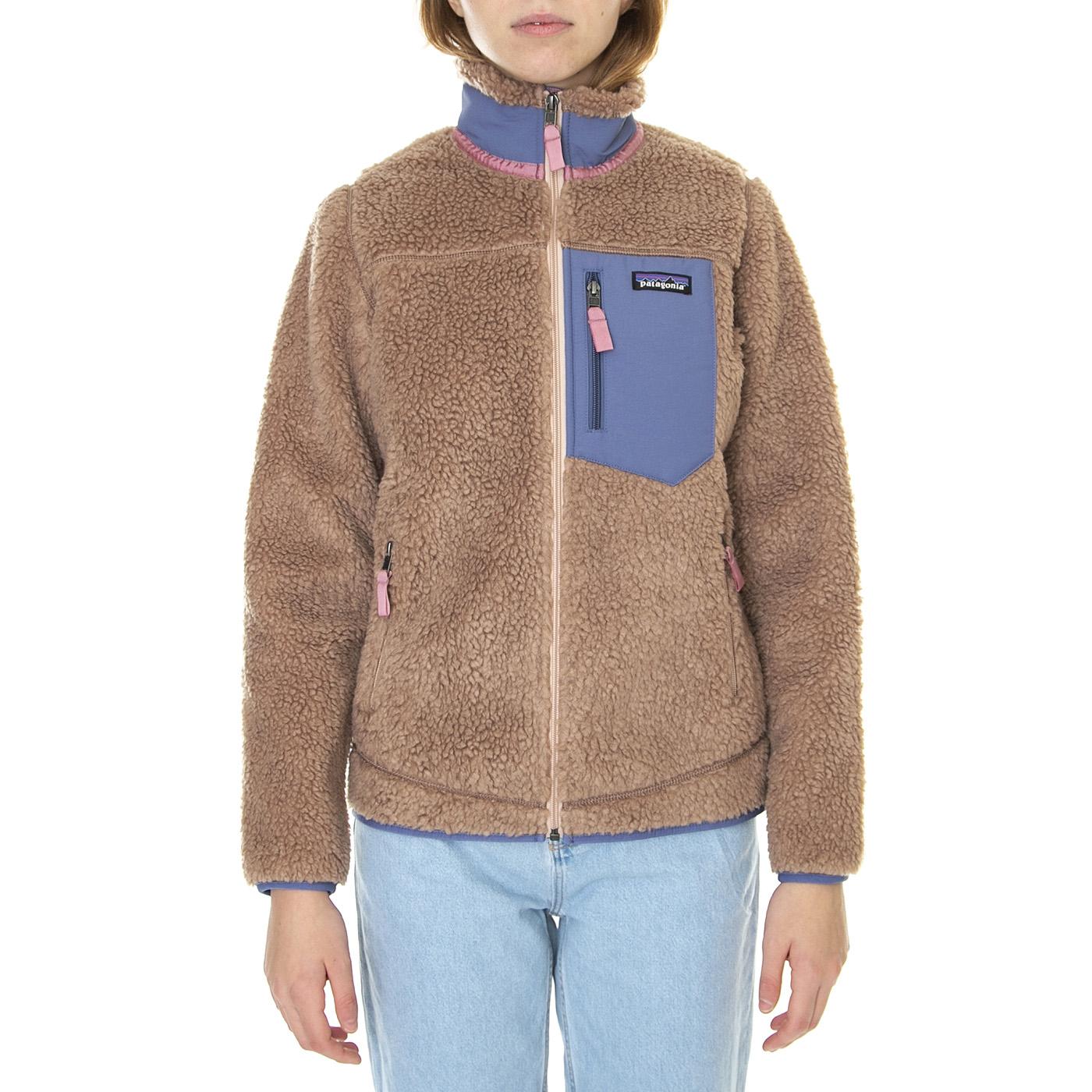 W's Classic Retro-X Jacket Pampas Tan - Giacca Invernale Donna Marrone 23074-PATN  PATAGONIA 