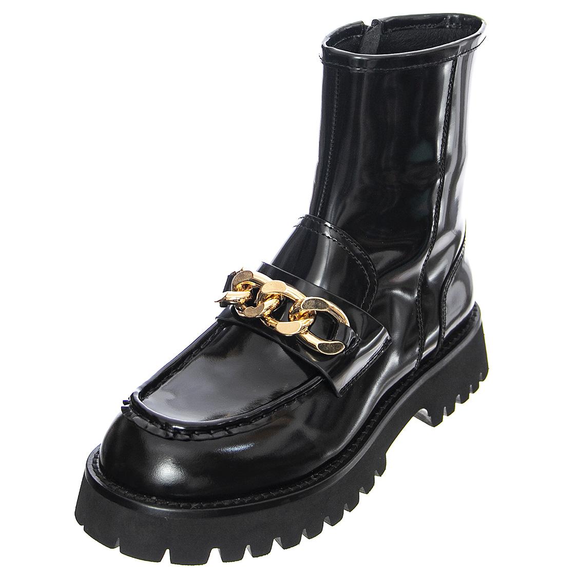Womens Recess Black Ankle Boots JCSJCD040601-BLA  JEFFREY CAMPBELL 