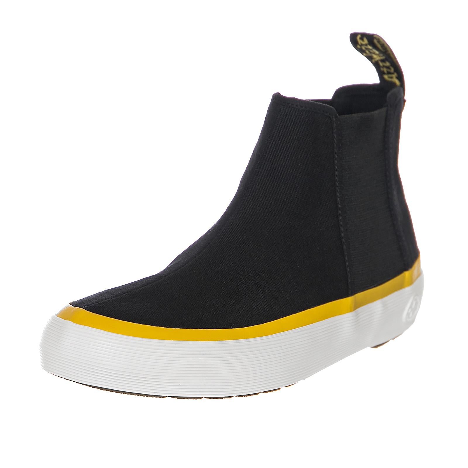 Phoebe Boots - Black / Dark Red - Stivaletti Donna Neri DMSPHOBDRCV22305001  DR.MARTENS 