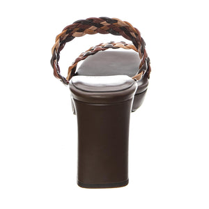 Delicacy Brown Combo Pu - Sandali Donna Marroni JCSJC-1038-1-14- BR  JEFFREY CAMPBELL 