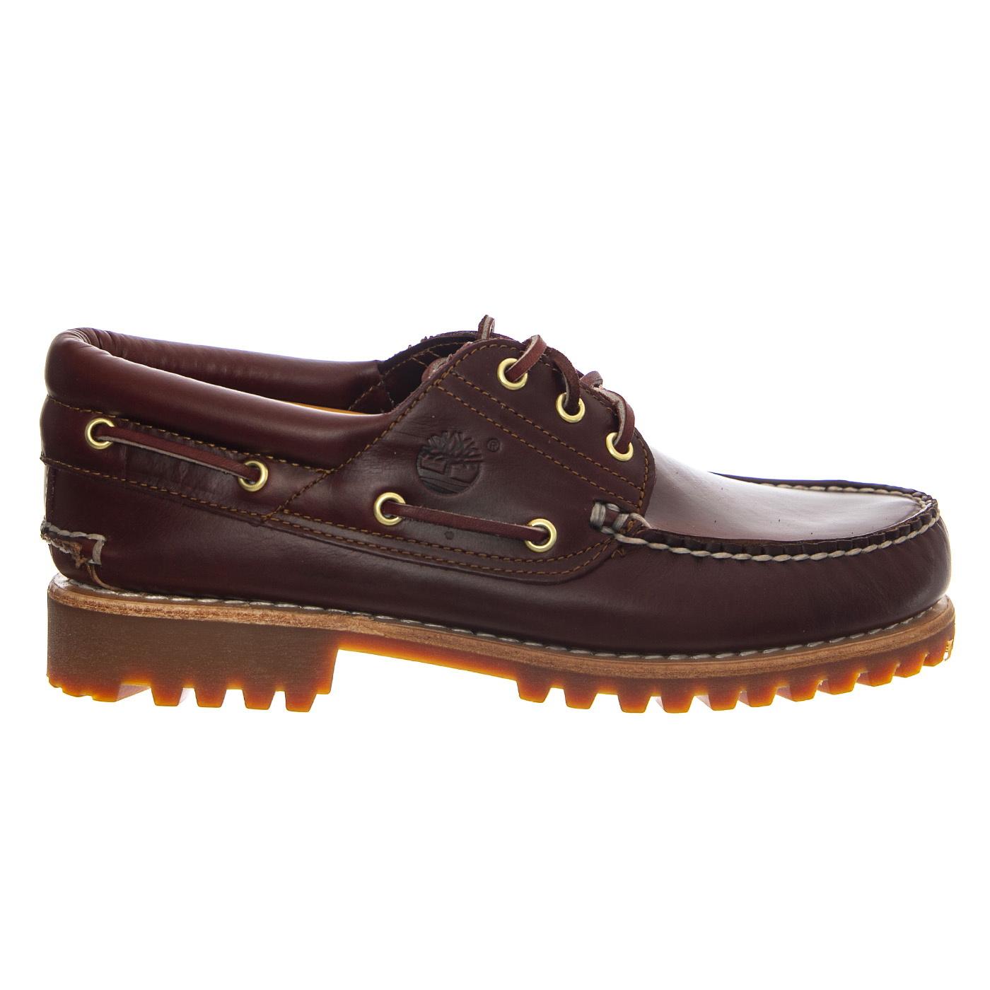 Authentic Boat Shoe Burgundy -- Scarpe Uomo Stringate TB0500096481 . TIMBERLAND 