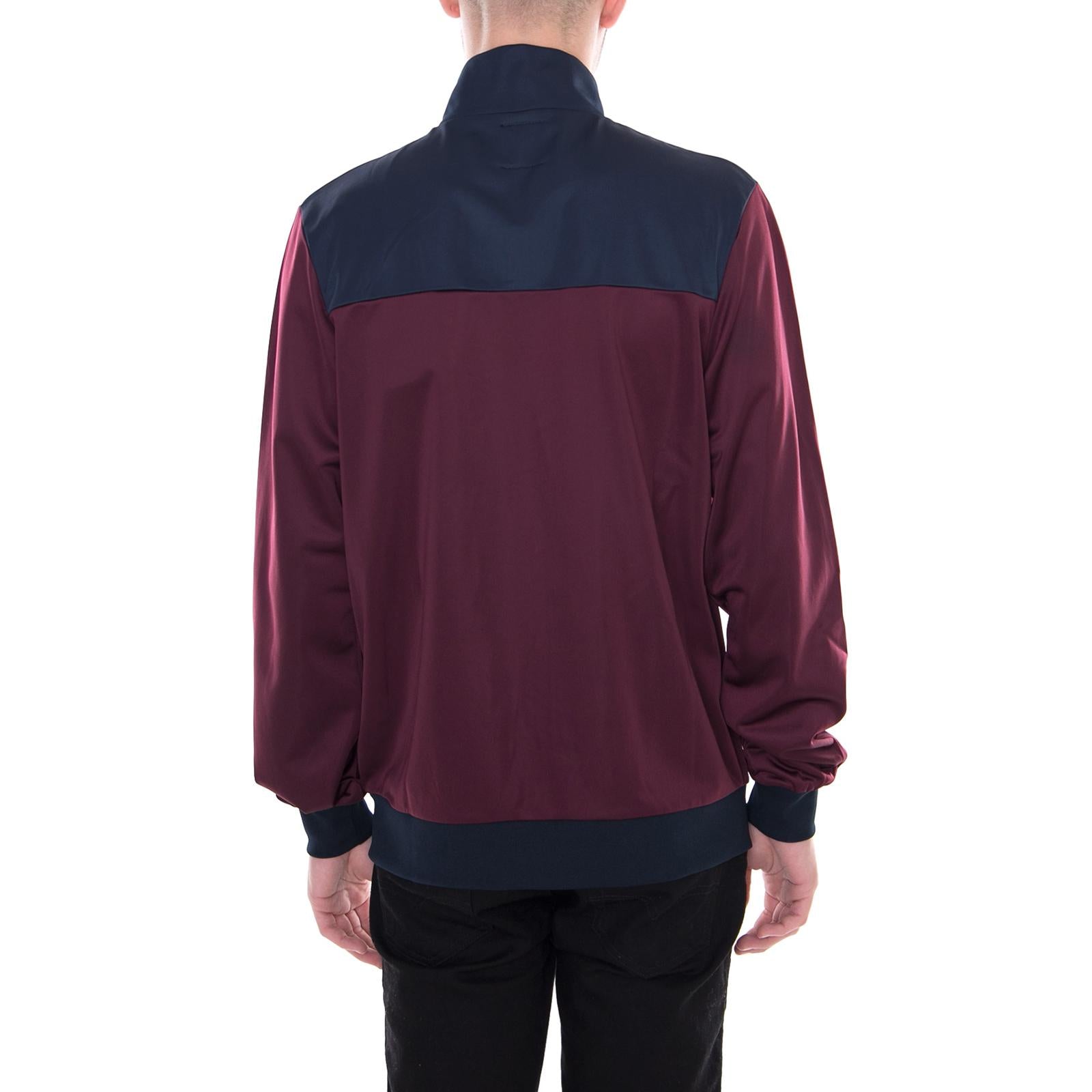 Tasley Maroon Bordeaux - Felpa con Zip Uomo Bordeaux 02 200212-MR . DICKIES 