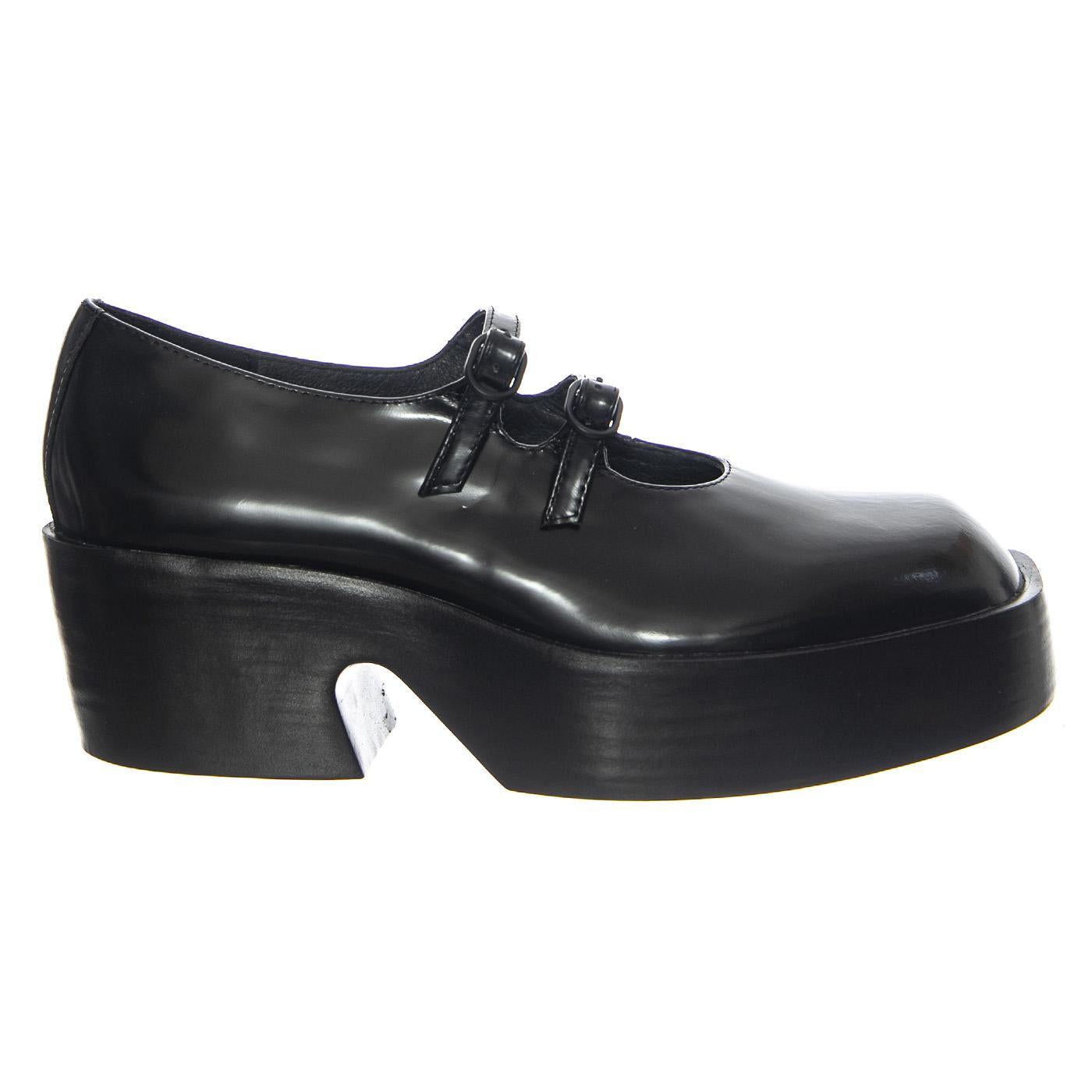 Mimi Negro / Billie Negro Shiny - Mocassini Donna Neri K201805-002 . CAMPER 