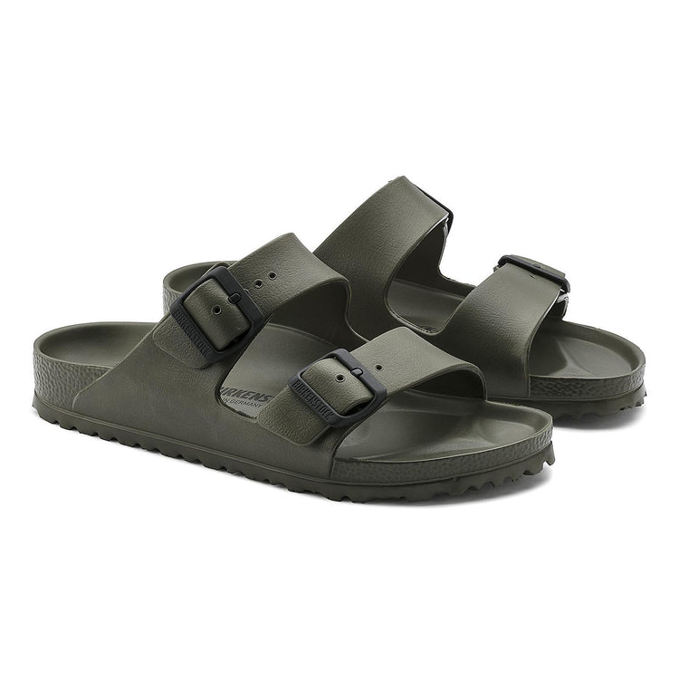 Arizona Eva Sandal Calzata Stretta - Khaki - Sandali Uomo Beige 129491  BIRKENSTOCK 