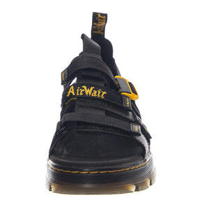 Pearson II Black Leather Webbing - Sandali Uomo Neri 30882001  DR.MARTENS 