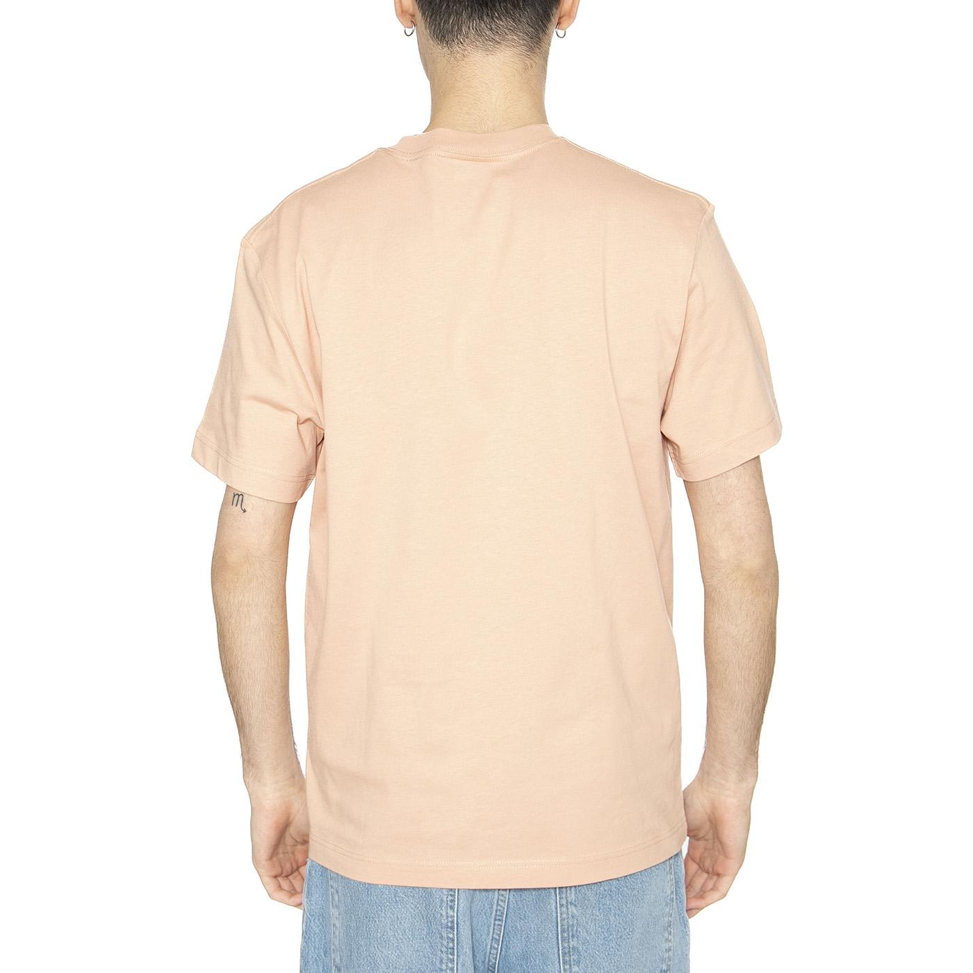 T-Shirt Zih Pink - Maglietta Girocollo Uomo Rosa TH2827-ZIH  LACOSTE 