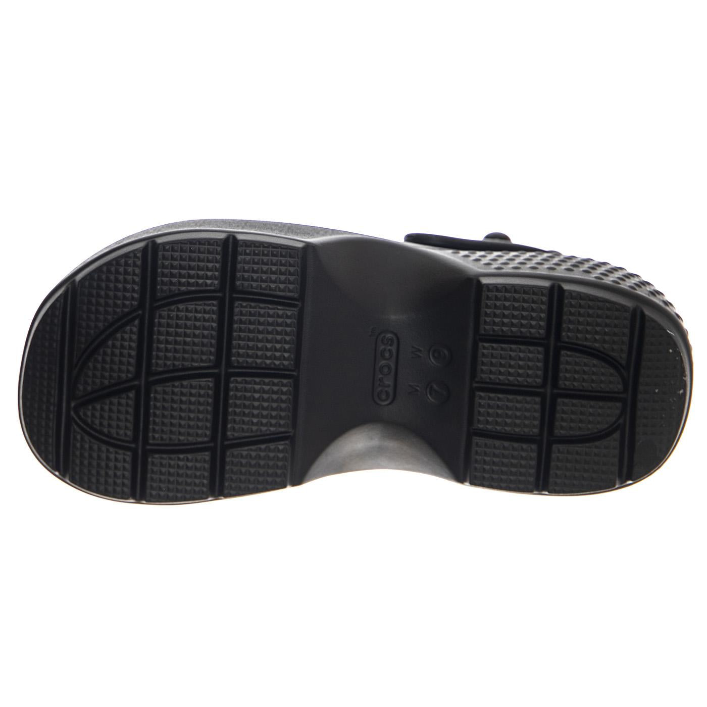 Wednesday Stomp Clog Black - Sandali Donna Neri CR.210214-BLK  CROCS 