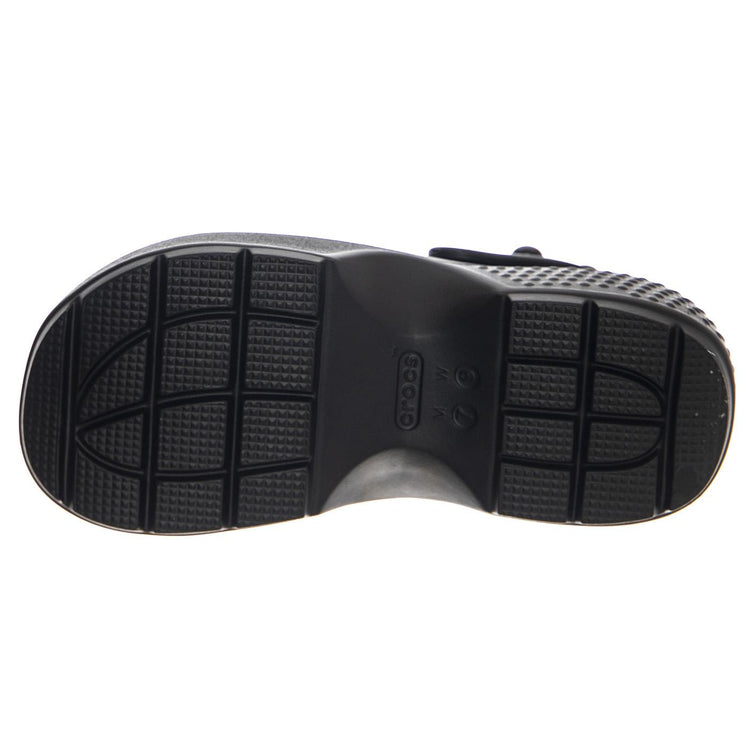 Wednesday Stomp Clog Black - Sandali Donna Neri CR.210214-BLK  CROCS 