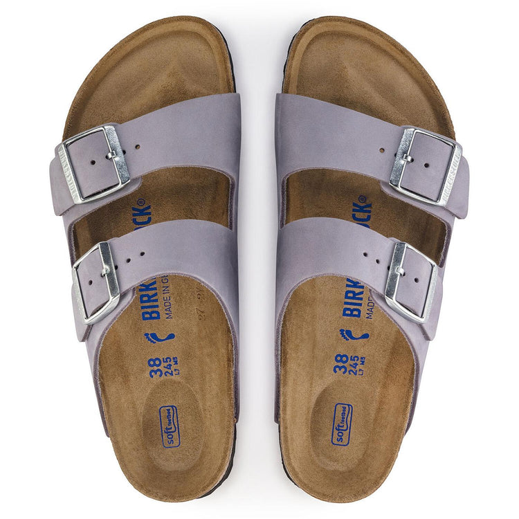 Arizona SFB Purple Fog Nubuck Leather - Sandali Donna Viola 1024241  BIRKENSTOCK 