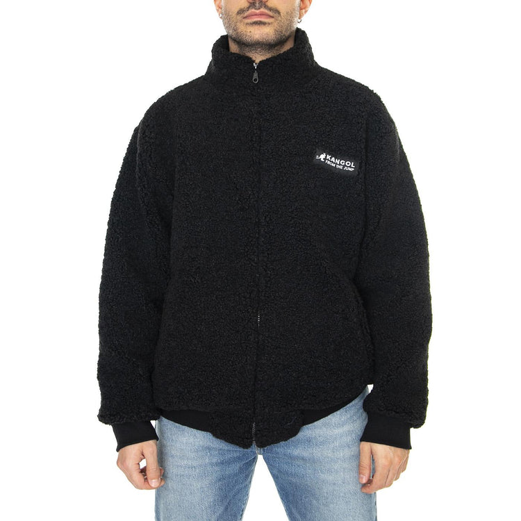 Teddy Black - Giacca Estiva Uomo Nera KAF22UTDZ107-99  KANGOL 