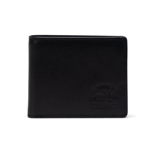 Hank Wallet Leather Black - Portafogli Nero 11151-00001-OS  HERSCHEL 