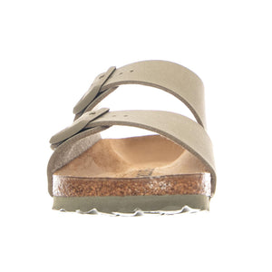 Arizona Birko Flor Narrow Fit Faded Khaki - Sandali Uomo Verdi 1027697 FKK BIRKENSTOCK 