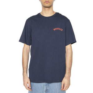 Graphic Tee Navy - Maglietta Girocollo Uomo Blu 112362806  WRANGLER 