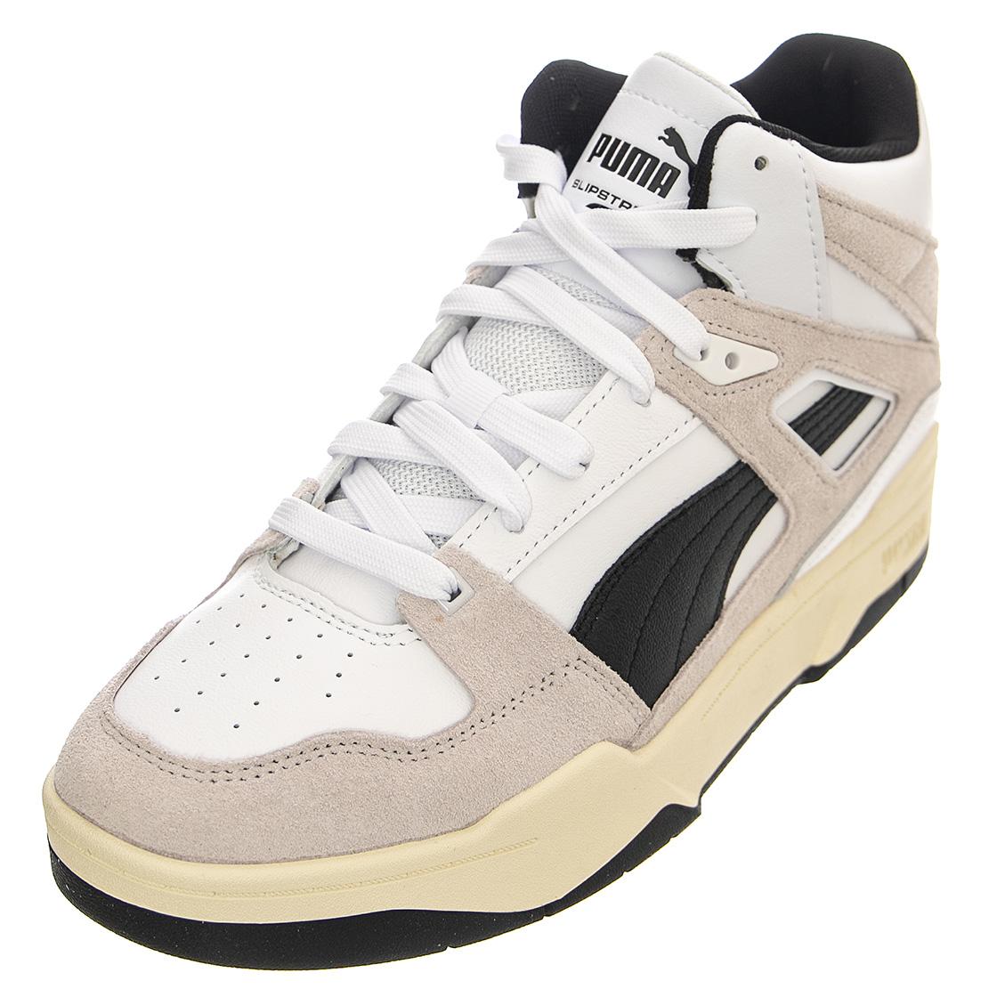 Slipstream Hi Heritage White - Scarpe Stringate Profilo Alto Uomo Bianche / Multicolore 387998-03  PUMA 