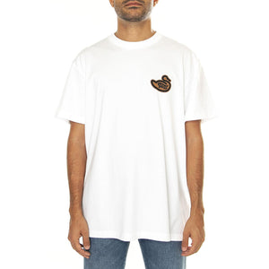 S/S Brown Ducks T-Shirt White - Maglietta Girocollo Uomo Bianca I033980.02XX  CARHARTT WIP 