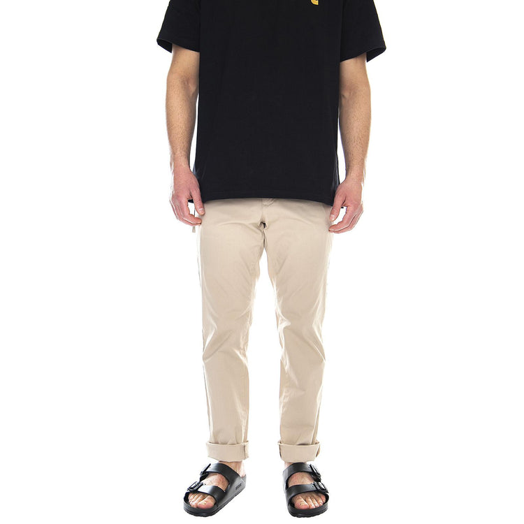 Sid Pant Wall - Pantaloni Uomo Beige I027955.G1.02.32  CARHARTT WIP 