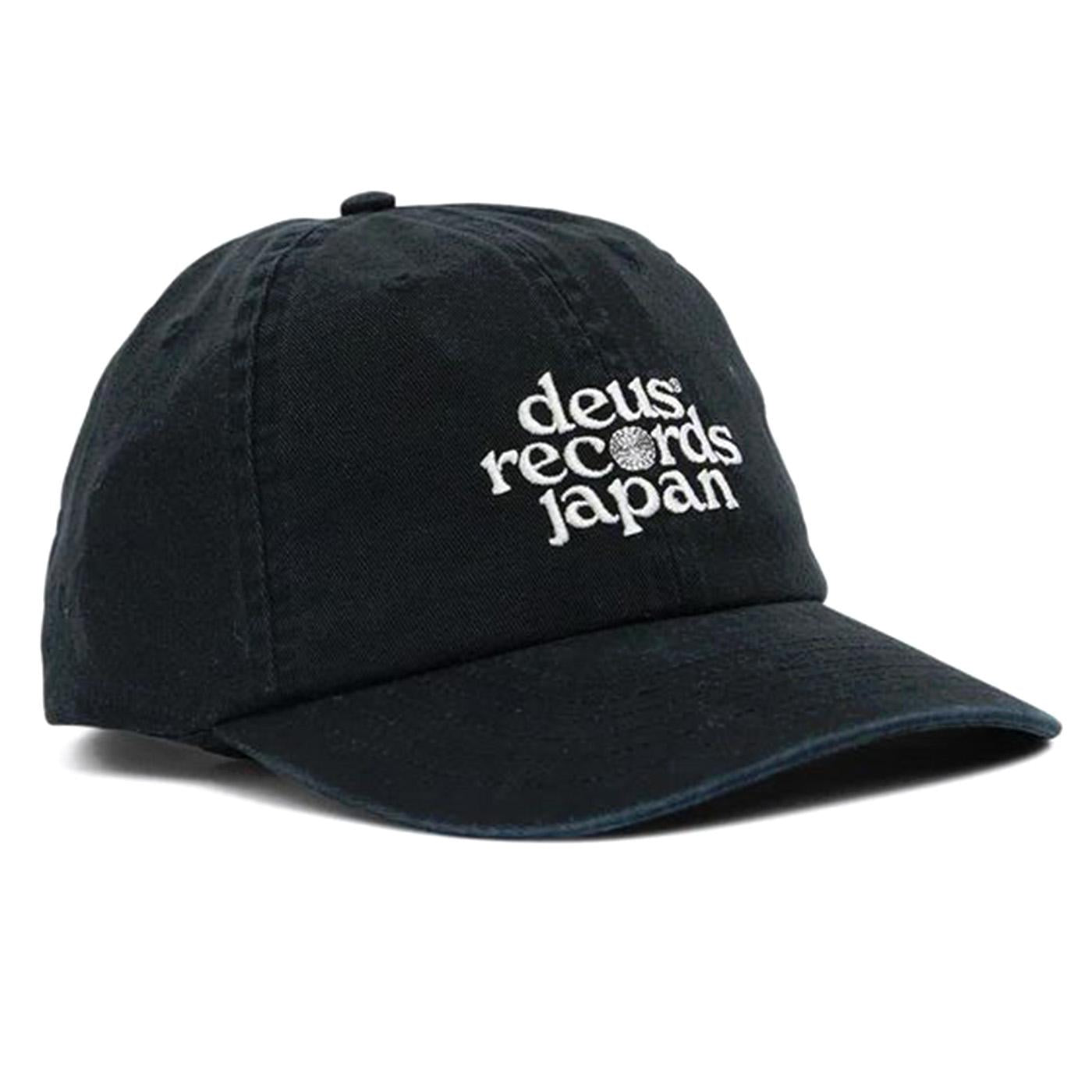 Strata Dad Cap Black - Cappellino con Visiera Nero DMF247761  DEUS EX MACHINA 