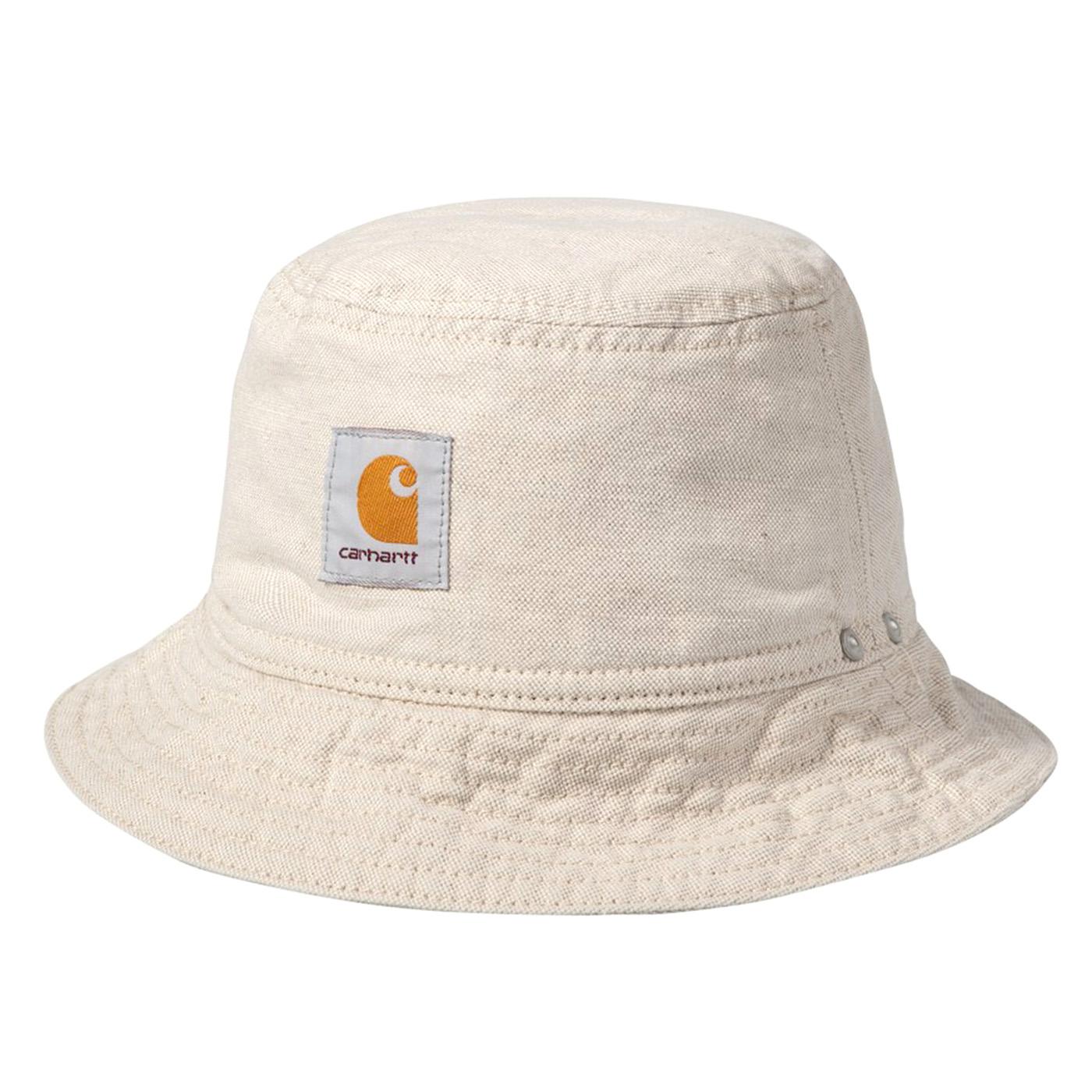 Walter Bucket Hat Natural rinsed - Cappello da Pescatore Beige I033589.0502  CARHARTT WIP 