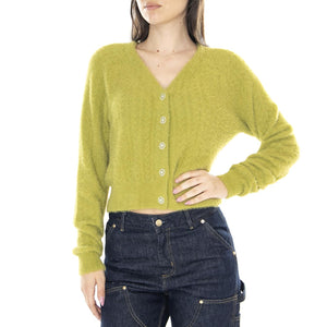 W' Billie Jean Green Cardigan - Cardigan Donna Verde A4241-0002  LEVIS 