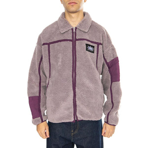 Livingstone Sherpa Jacket Dust Purple - Giacca Uomo Viola JK00407-DSTPR  HUF 