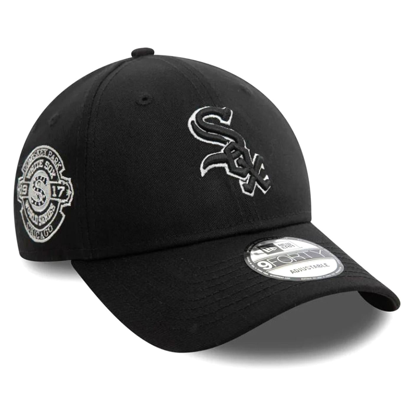 9Twenty Chicago White Sox Sasonal Word Series Black - Cappellino con Visiera Nero 60580831  NEW ERA 