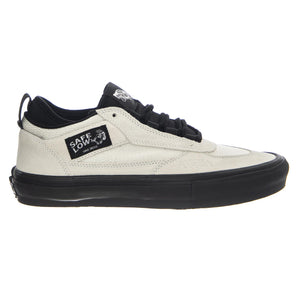 Vans Skate Safe Low Atiba Bone White/Black - Scarpe Stringate Uomo Bianche VN000EEHBWI1 . VANS 