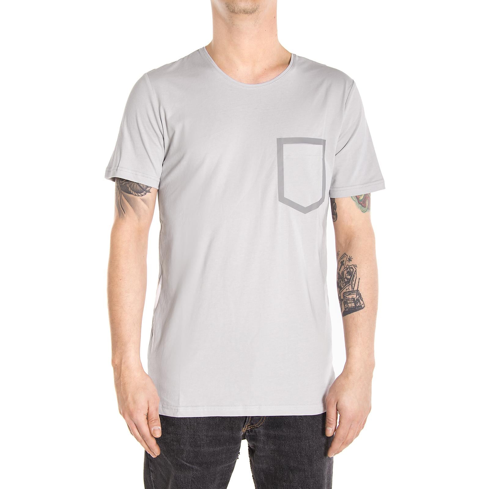 GRIMSON L/S TEE BLACK LINE HARBOR MIST 143070225-914  MINIMUM 