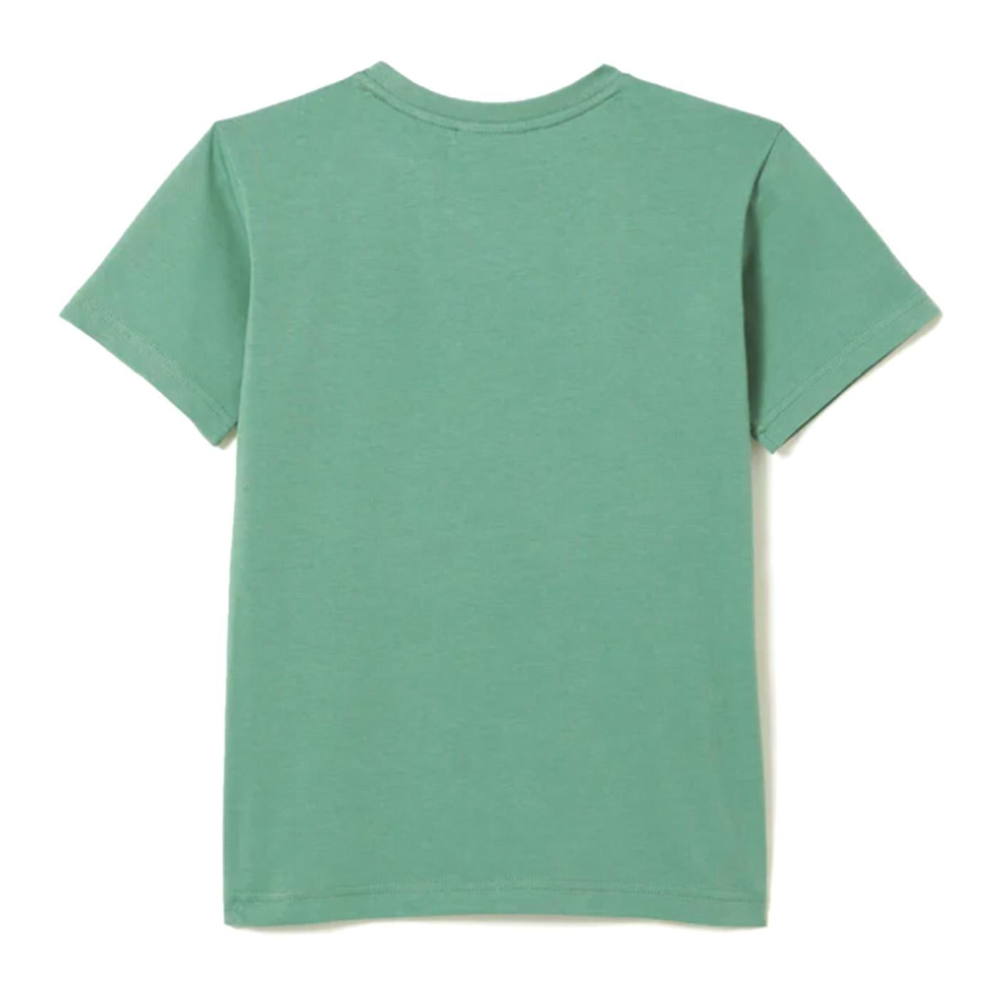 T-Shirt KX5 - Maglietta Girocollo Bambino Verde TJ1442-KX5  LACOSTE 