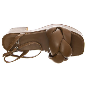 Braided - Sandali Donna Marroni JCSJCD050202-BRO  JEFFREY CAMPBELL 