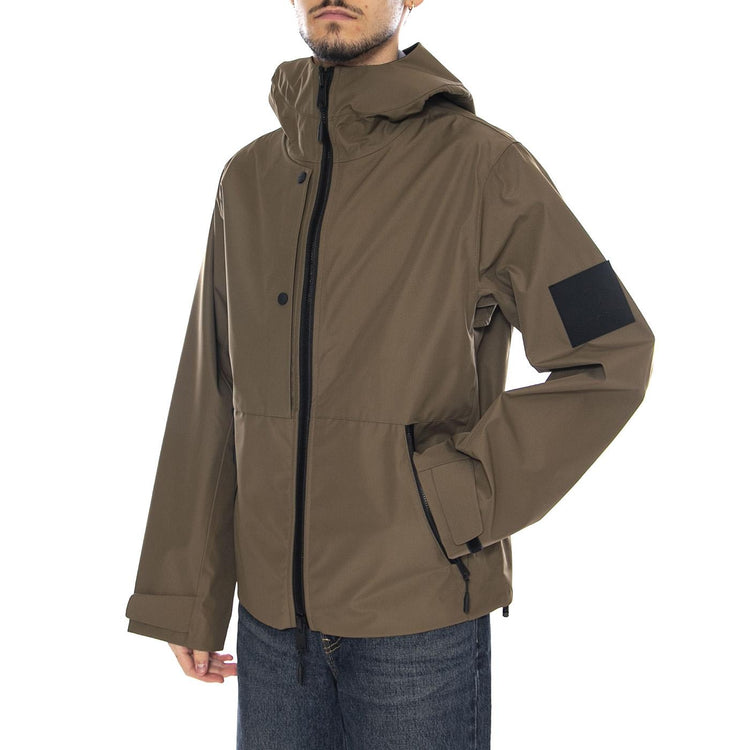 Dynamic Jacket Green Military - Giacca con Cappuccio Uomo Verde OGJ016-GREEN MILITARY . OFF GRID 