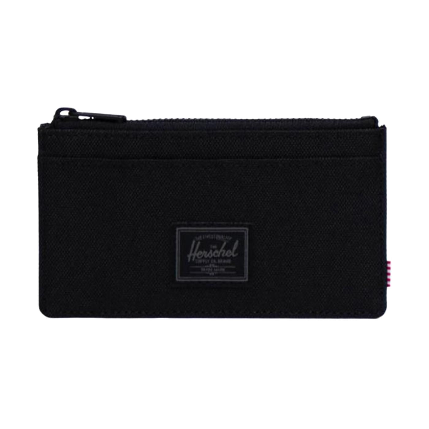 OSCAR LARGE CARDHOLDER BLACK TONAL - Portacarte Nero 30070 05881 HERSCHEL 