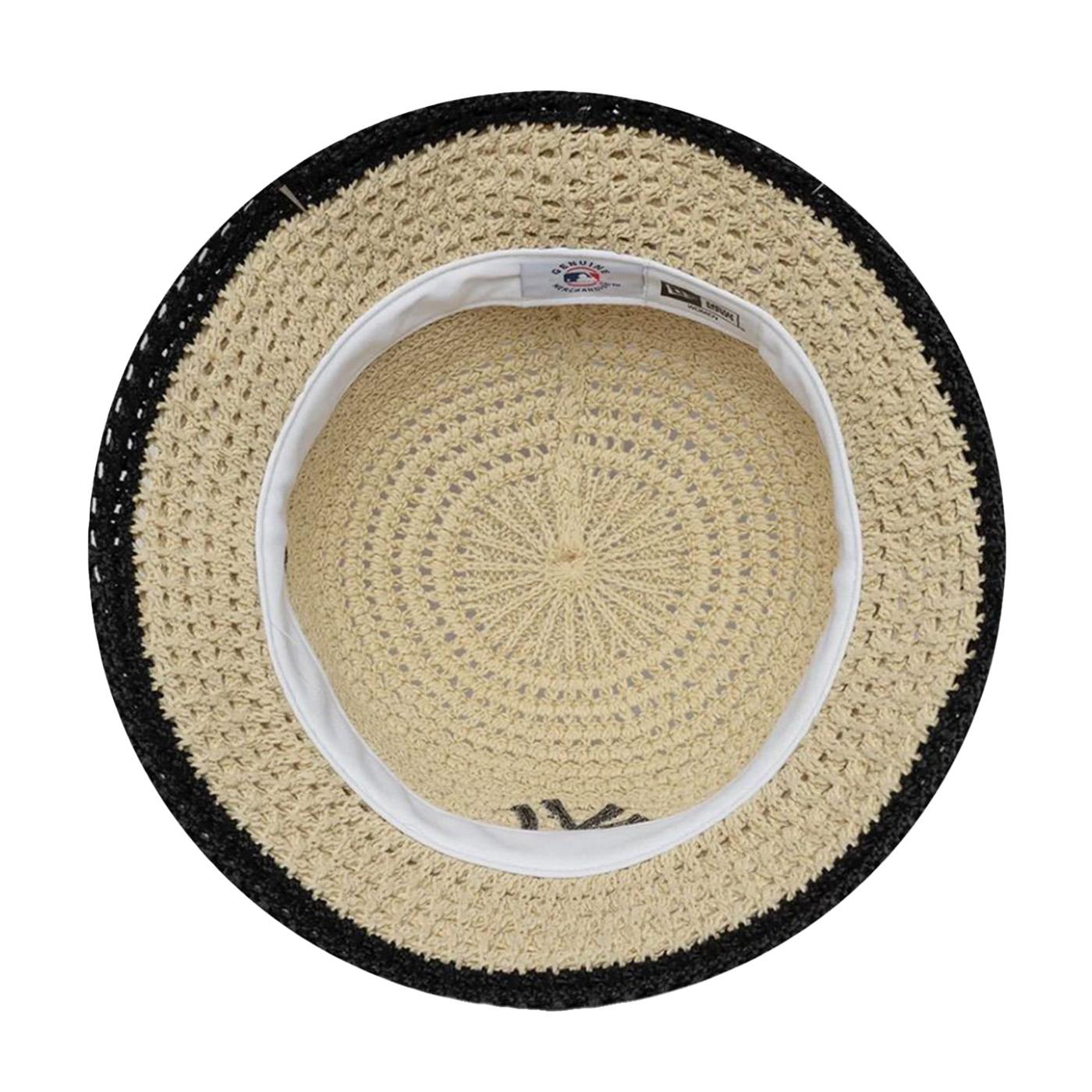 FEMALE KNITTED BUCKET NEW YORK YANKEES STONE - Berretto in Maglia Marrone 60856308 STNBLK NEW ERA 