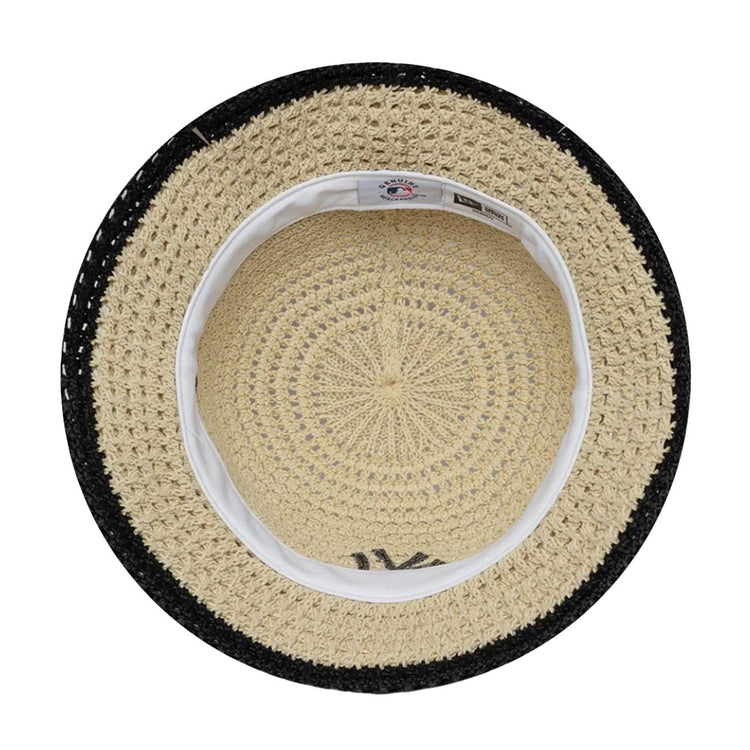 FEMALE KNITTED BUCKET NEW YORK YANKEES STONE - Berretto in Maglia Marrone 60856308 STNBLK NEW ERA 