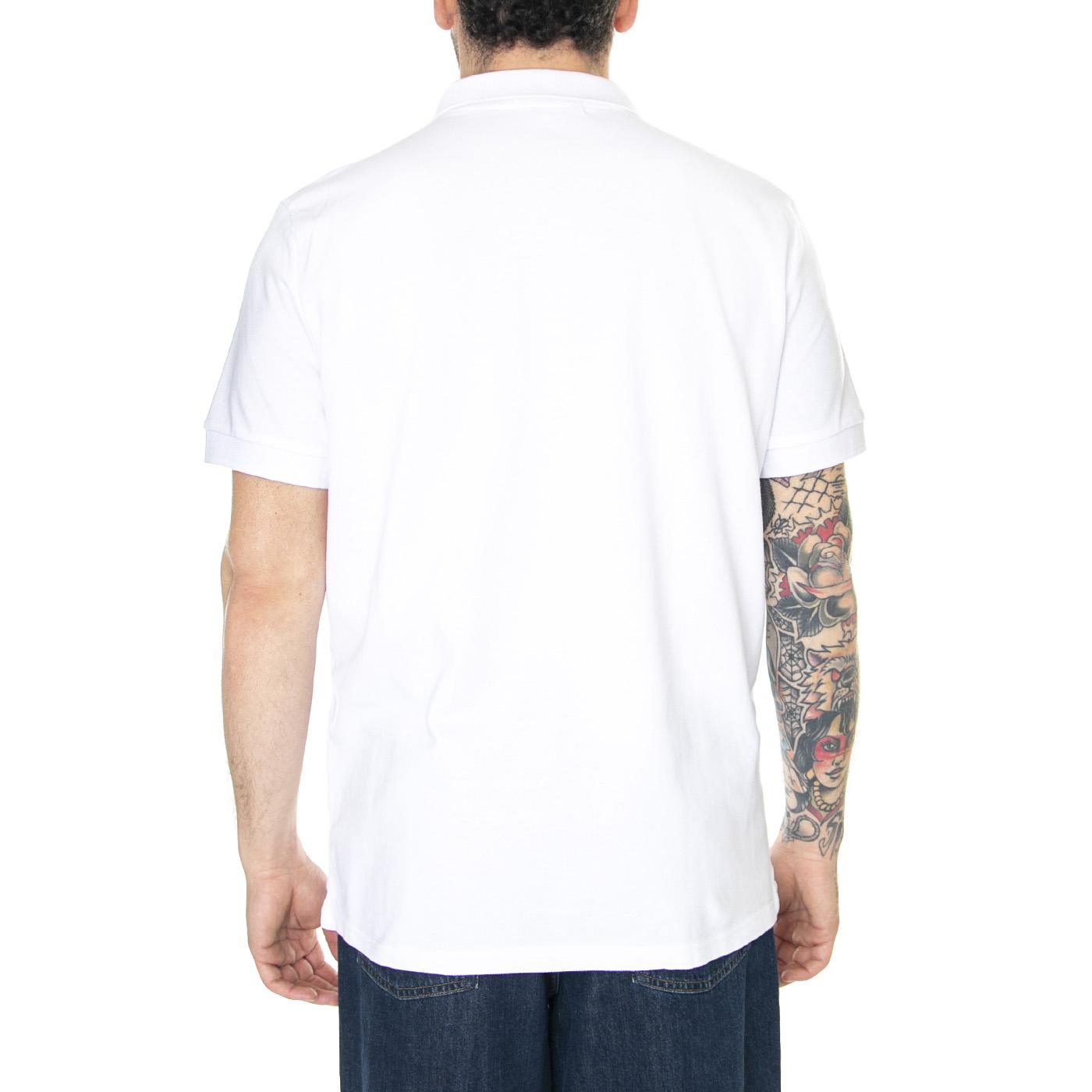 Colour Block Polo White - Polo Uomo Bianca / Multi 63379-010  BEN SHERMAN 