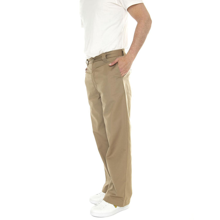 Brooker Pant Leather /rigid - Pantaloni Uomo Beige I032356.8Y01  CARHARTT WIP 
