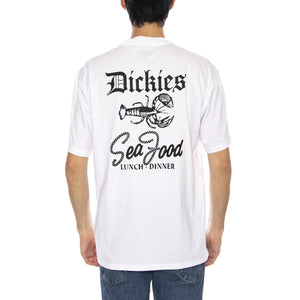 Dickies Diner Tee White - Maglietta Girocollo Uomo Bianca DK0A87QX0WH1 . DICKIES 