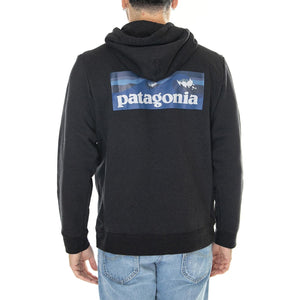 Boardshort Logo Uprisal Hoody Dried Mango - Felpa con Cappuccio Uomo Nera 39665-INBK  PATAGONIA 