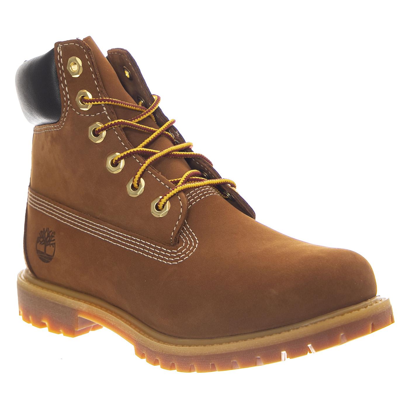 Premium 6 Inch Lace Up Waterproof Boot -- Stivali Donna Marrone TB110360 2141 TIMBERLAND 